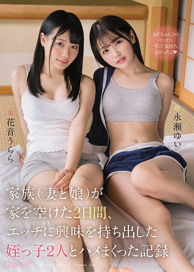 家族(妻と娘)が家を空けた2日間、エッチに興味を持ち出した姪っ子2人とハメまくった記録