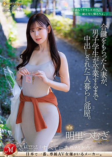 合鍵をもらった人妻が、男子学生が卒業するまで中出しされた一人暮らし部屋。