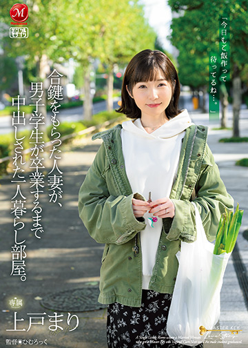 合鍵をもらった人妻が、男子学生が卒業するまで中出しされた一人暮らし部屋。