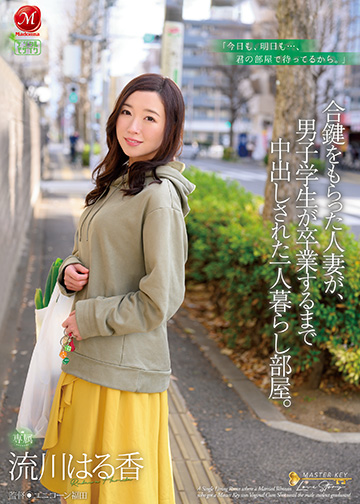 合鍵をもらった人妻が、男子学生が卒業するまで中出しされた一人暮らし部屋。